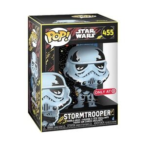 Funko Pop! Star Wars Stormtrooper Figure - Black and Blue